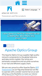 Mobile Screenshot of apacheoptics.com